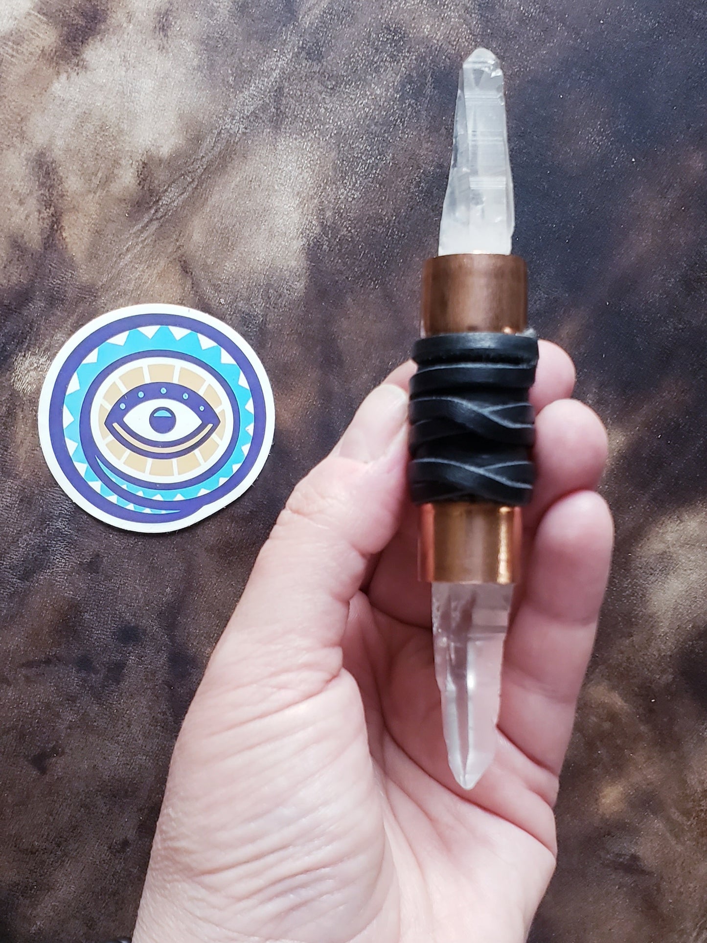 HEALING WAND & MEDICINE POUCH NECKLACE