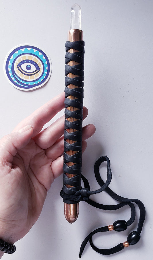 HEALING WAND & MEDICINE POUCH NECKLACE