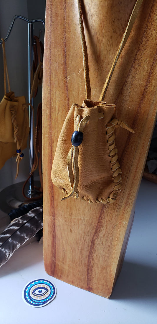 MEDICINE POUCH NECKLACE