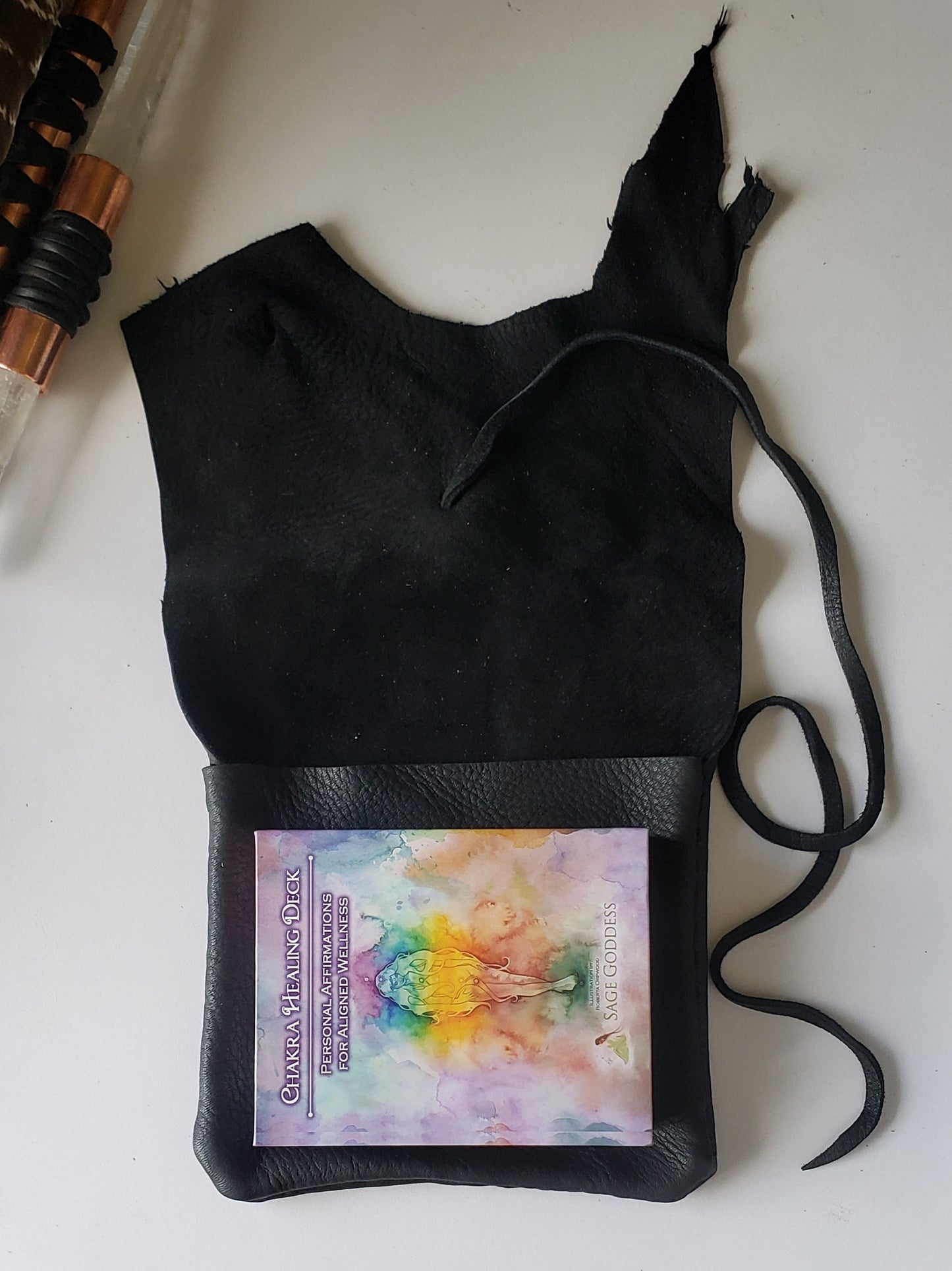 ORACLE/TAROT/HEALING TOOL POUCH (reserved for Pat)