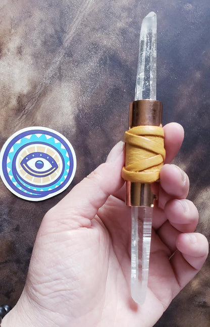 HEALING WAND & MEDICINE POUCH NECKLACE