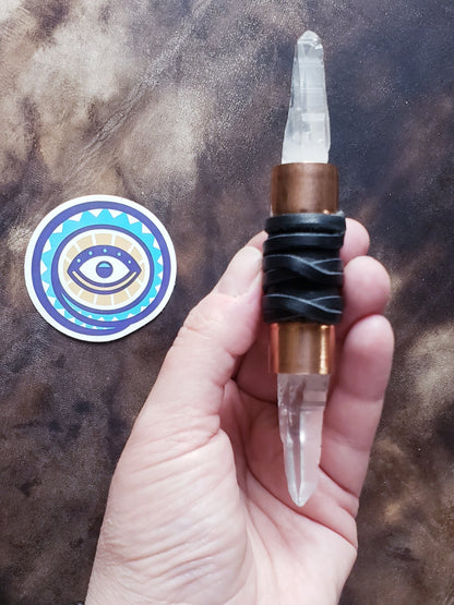 HEALING WAND & MEDICINE POUCH NECKLACE