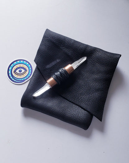 HEALING WAND & MEDICINE POUCH