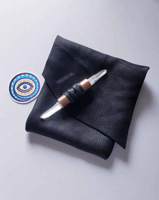 HEALING WAND & MEDICINE POUCH