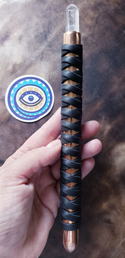 HEALING WAND & MEDICINE POUCH NECKLACE