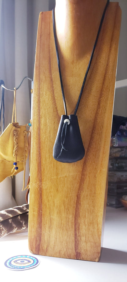 HEALING WAND & MEDICINE POUCH NECKLACE