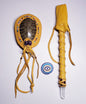 Healing Wand/Mallet & Red Eared Slider Turtle Rattle (custom order reserved for Melissa)