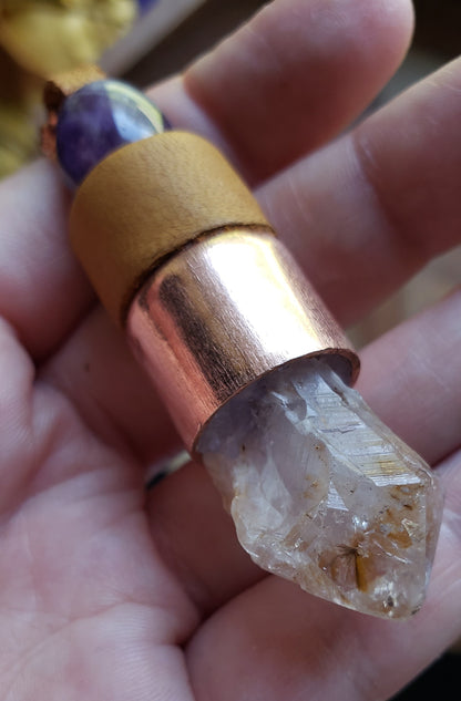 Record Keeper Powellite Pendant