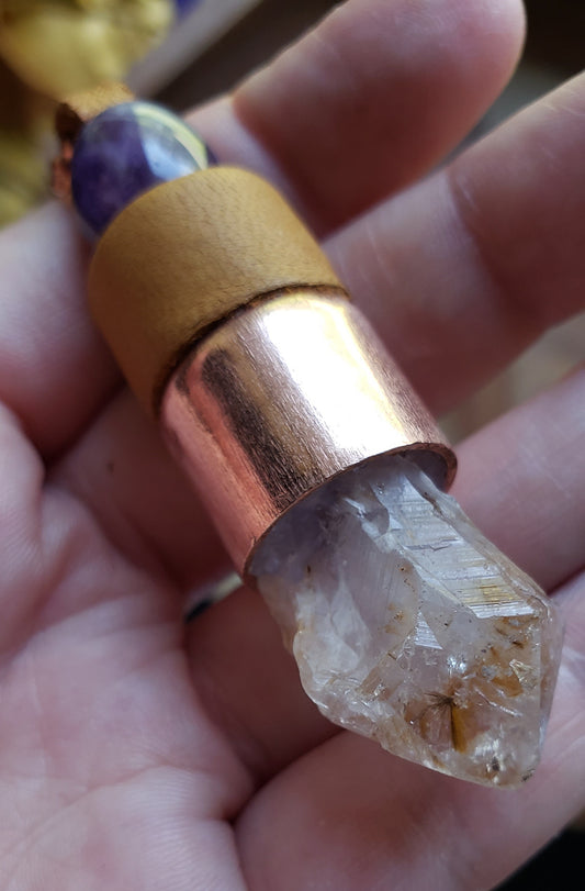 Record Keeper Powellite Pendant