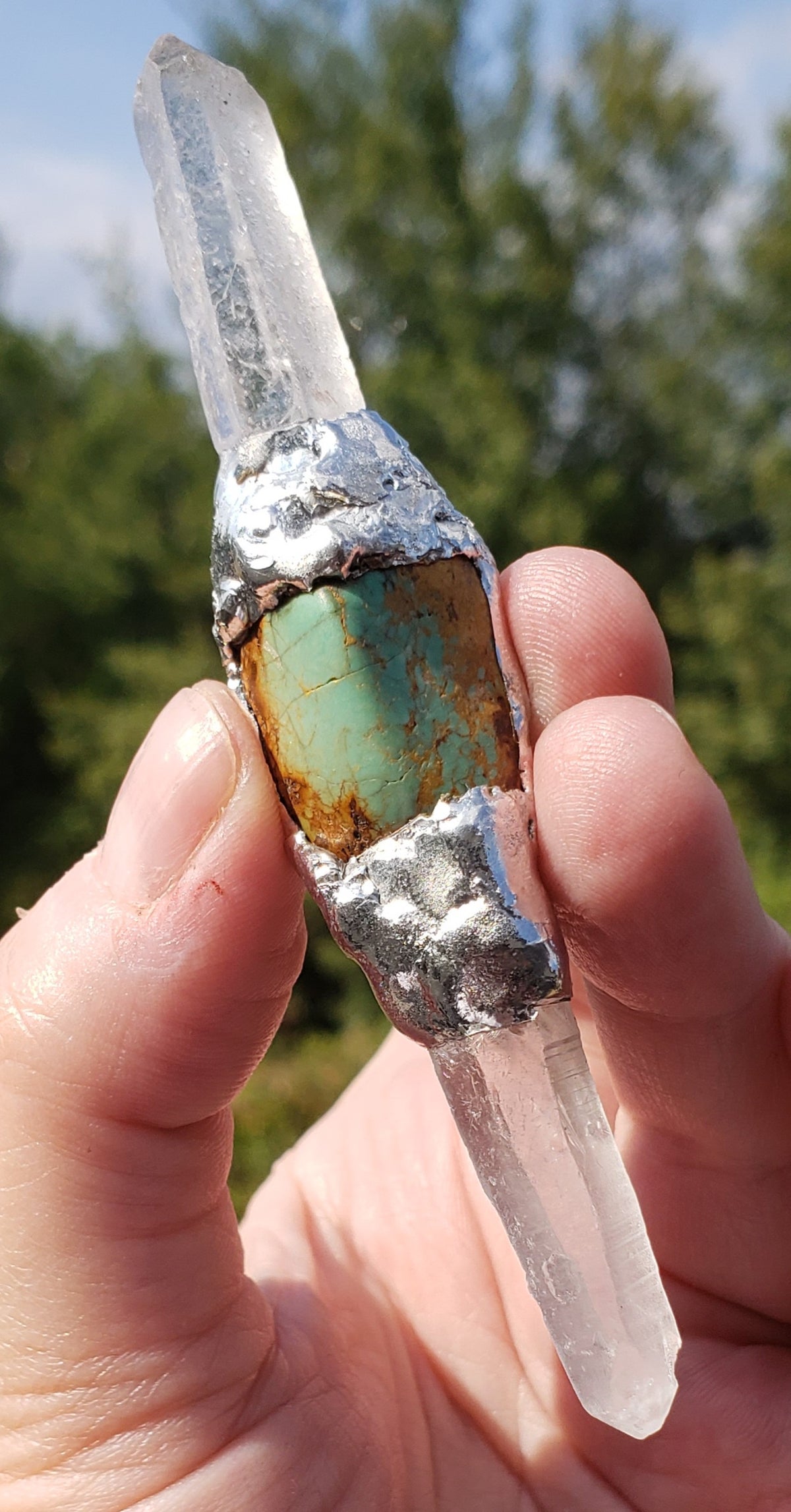 ROYSTON TURQUOISE & LEMURIAN ENERGY TOOL/WAND