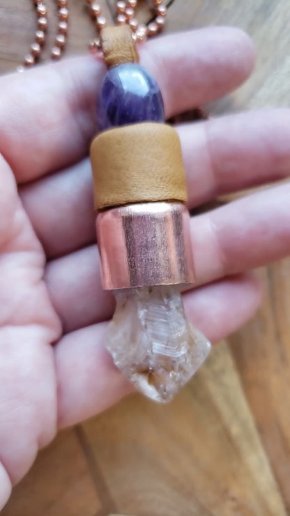 Record Keeper Powellite Pendant