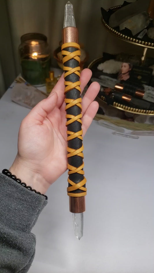 Healing Wand with Diamantina (laser) Quartz (Reserved for Tina)