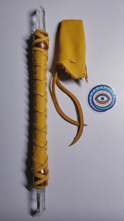 Healing Wand/Mallet & Red Eared Slider Turtle Rattle (custom order reserved for Melissa)